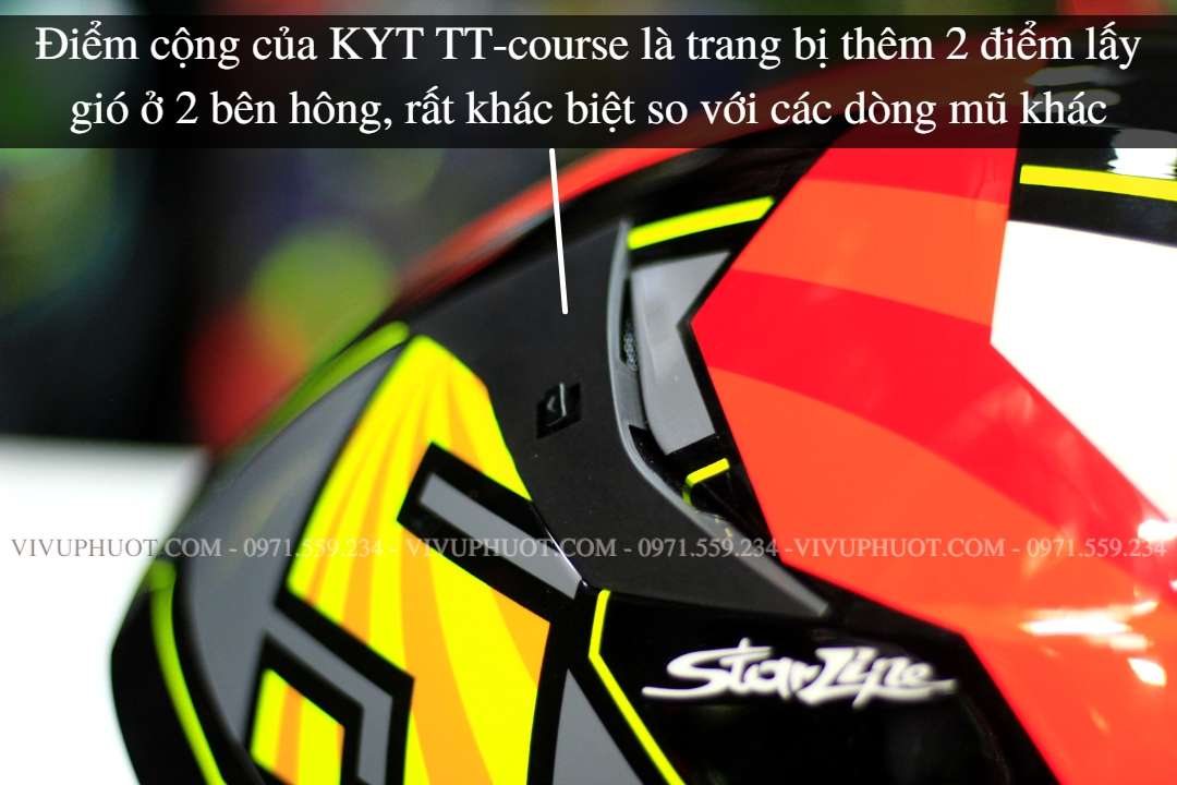 Mũ Fullface KYT TT Course Jaume Masia