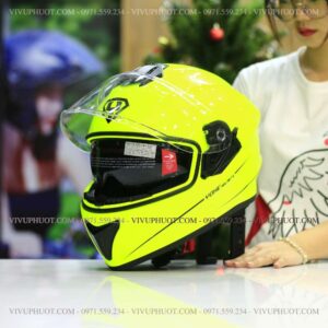 Mũ Fullface Yohe 981 Xanh Dạ Quang