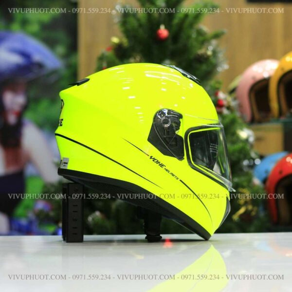 Mũ Fullface Yohe 981 Xanh Dạ Quang