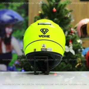 Mũ Fullface Yohe 981 Xanh Dạ Quang