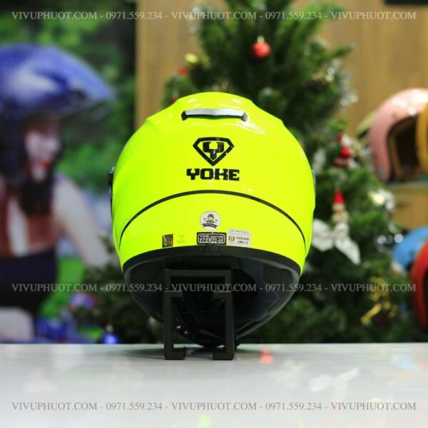 Mũ Fullface Yohe 981 Xanh Dạ Quang