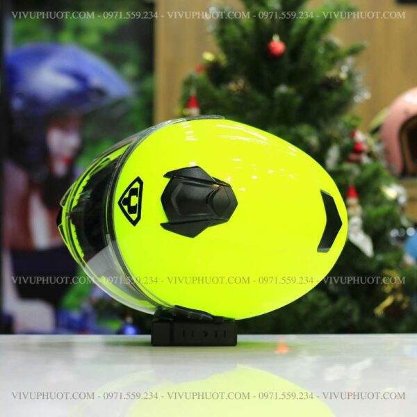 Mũ Fullface Yohe 981 Xanh Dạ Quang