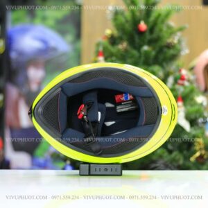 Mũ Fullface Yohe 981 Xanh Dạ Quang