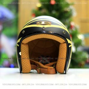 Mũ 3/4 Bulldog 4U Tem Emo