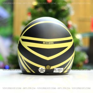 Mũ 3/4 Bulldog 4U Tem Emo