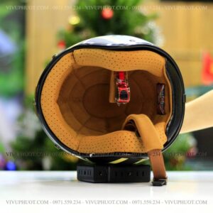 Mũ 3/4 Bulldog 4U Tem Emo