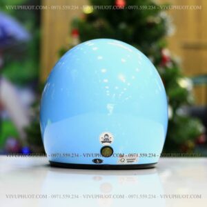 Mũ 3/4 Bulldog 4U Xanh Dương