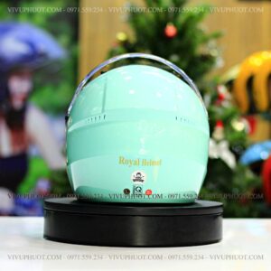 Mũ 3/4 Royal M268 2 Kính Xanh Ngọc