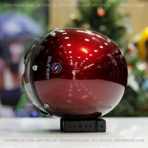 Mũ 3/4 Sunda 388 Đỏ Đô