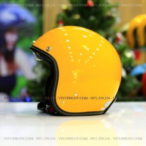 Mũ 3/4 Sunda 388 Vàng Bóng