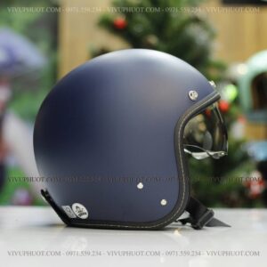 Mũ 3/4 Sunda 388 Xanh Mực