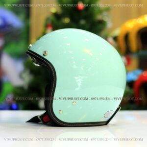 Mũ 3/4 Sunda 388 Xanh Ngọc