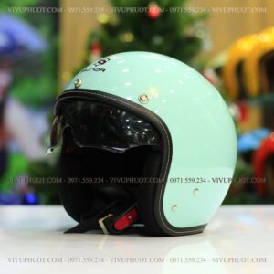 Mũ 3/4 Sunda 388 Xanh Ngọc