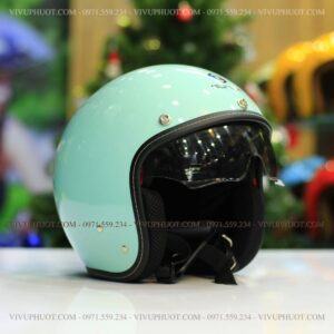 Mũ 3/4 Sunda 388 Xanh Ngọc