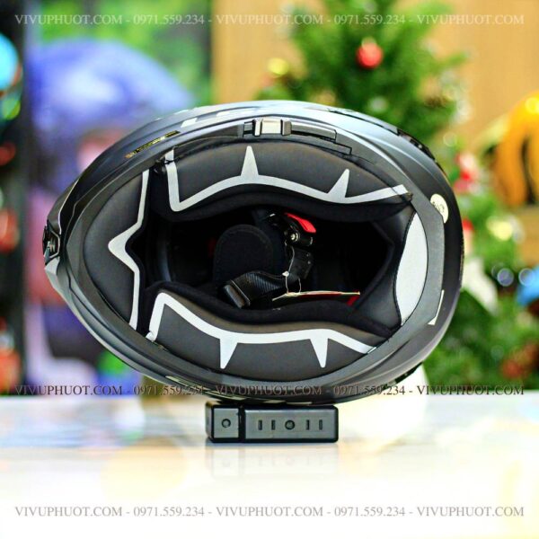 Mũ Fullface LS2 FF327 Challenger Đen Nhám