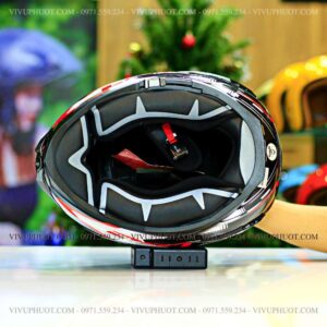 Mũ Fullface LS2 FF327 Challenger GP Đen Đỏ