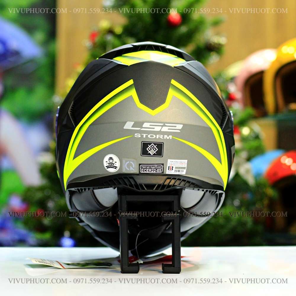 mu-bao-hiem-fullface-ls2-ff800-storm-den-xanh-da-quang-27 Mũ Fullface LS2 FF800 Storm Đen Xanh Dạ Quang