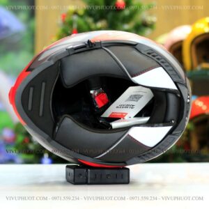 Mũ Fullface LS2 FF800 Storm Đỏ Xám