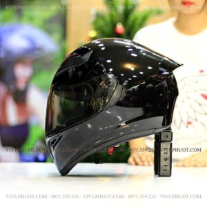 Mũ Fullface Royal M138B Đen Bóng