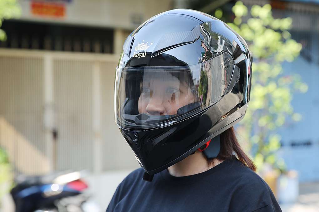 Mũ Fullface Royal M138B Đen Bóng