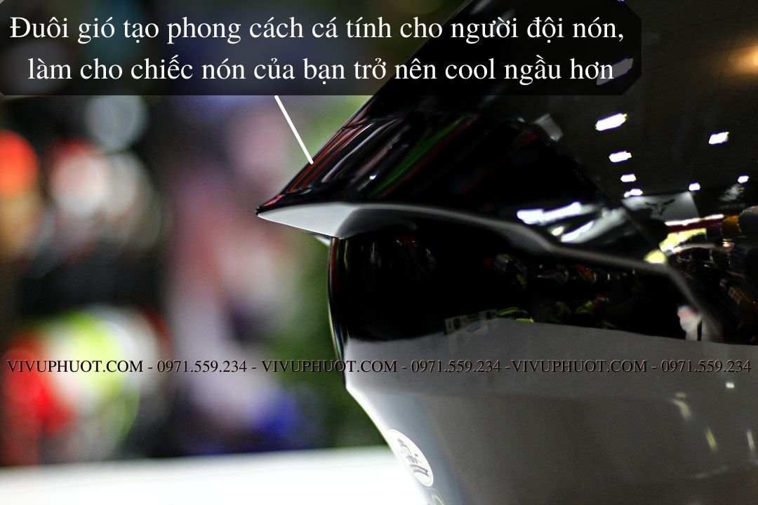 Mũ Fullface Royal M138B Đen Bóng