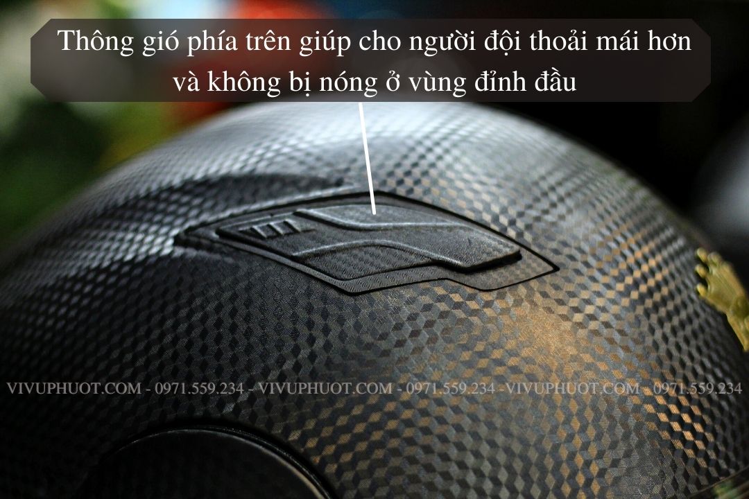 Mũ Fullface Royal M179 Lật Cằm Vân Carbon