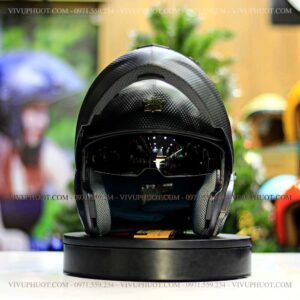 Mũ Fullface Royal M179 Lật Cằm Vân Carbon