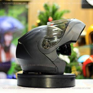Mũ Fullface Royal M179 Lật Cằm Vân Carbon