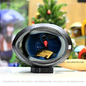Mũ Fullface Royal M179 Lật Cằm Vân Carbon