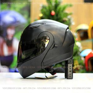 Mũ Fullface Royal M179 Lật Cằm Vân Carbon