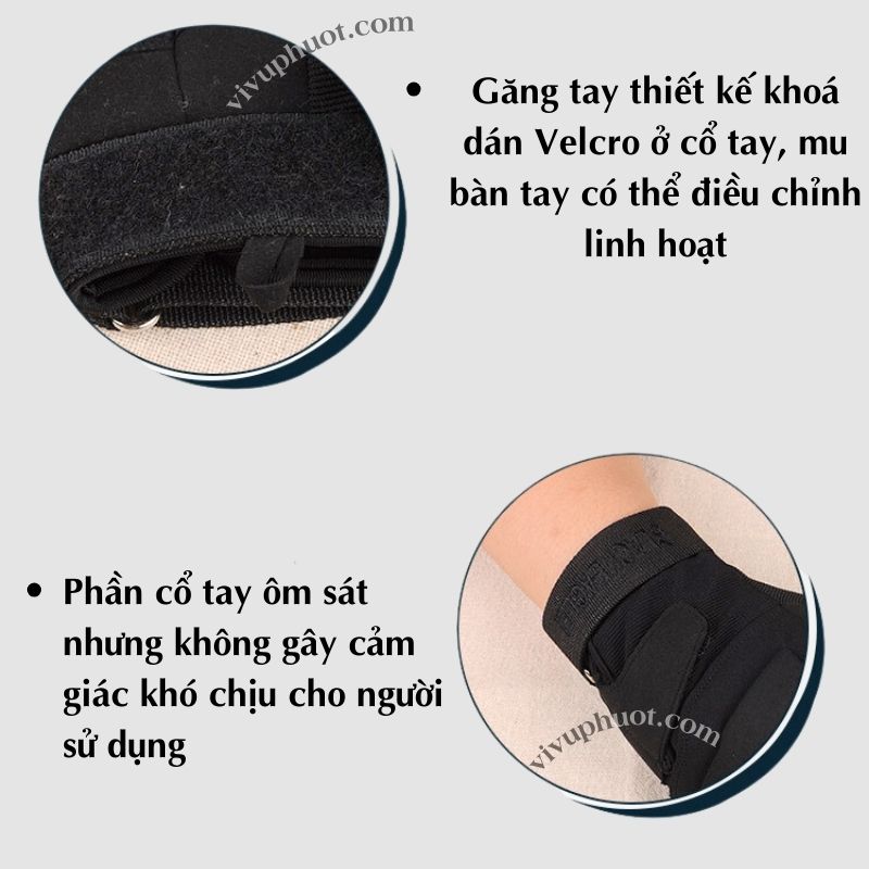 Găng Tay BlackHawk Dài Ngón