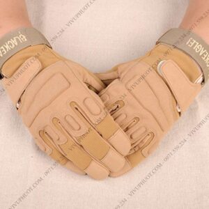 Găng Tay BlackHawk Dài Ngón Vàng