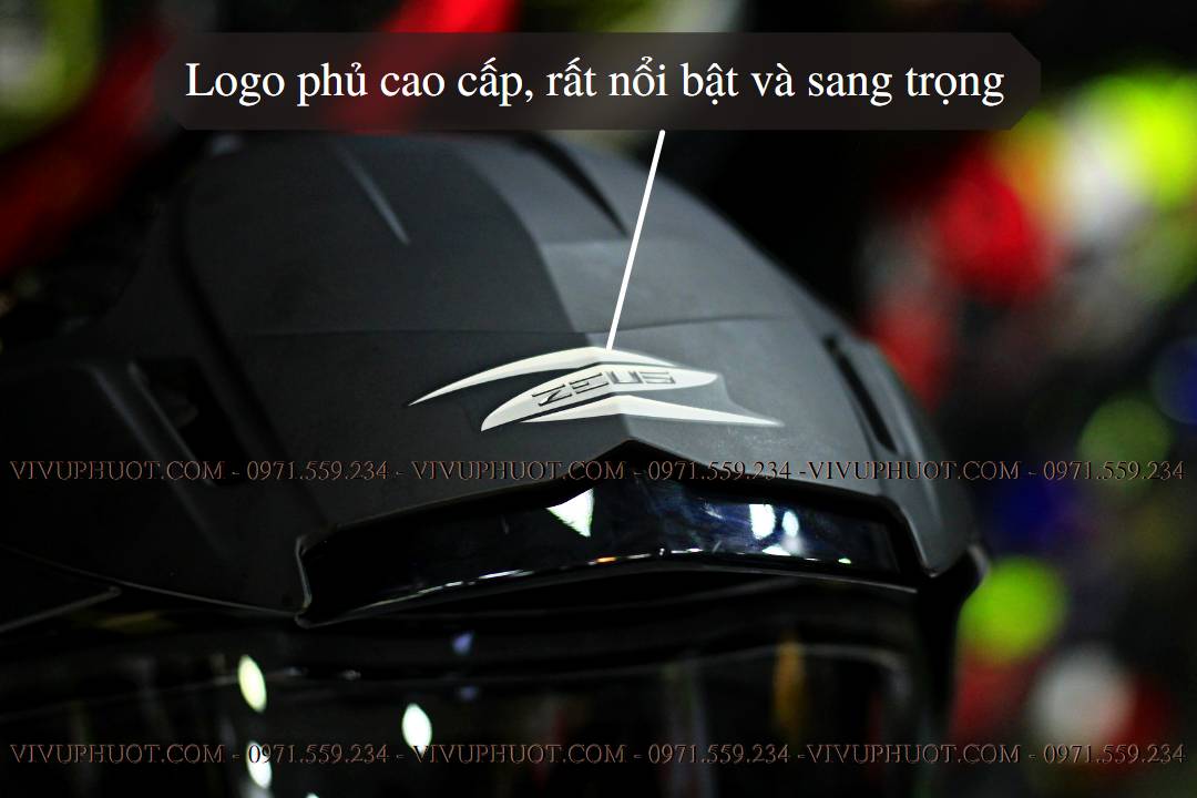 Mũ 3/4 Zeus 613B Samurai Đỏ Bóng