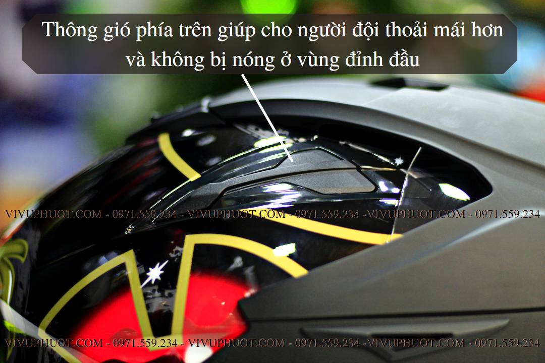 Mũ 3/4 Zeus 613B Samurai Đỏ Bóng