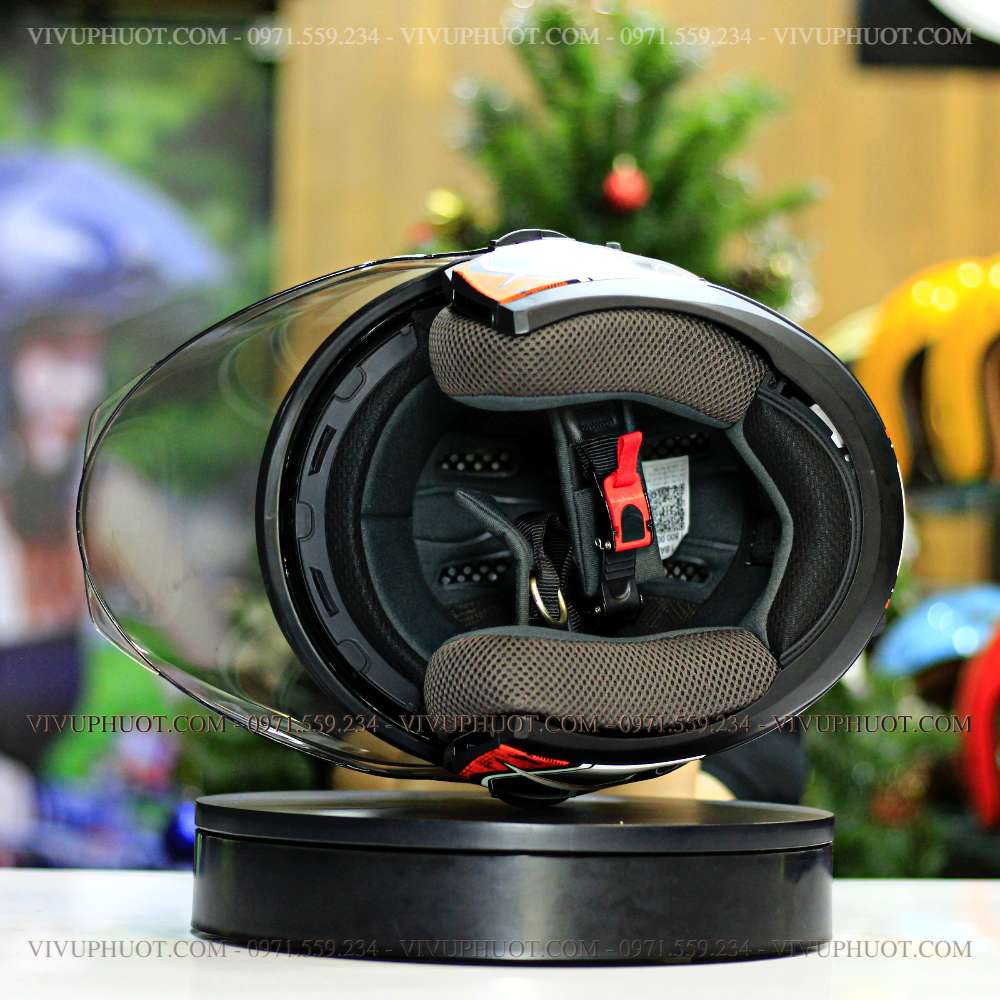 mu-bao-hiem-3-4-zeus-613b-trang-cam-36 Mũ 3/4 Zeus 613B Samurai Trắng Cam