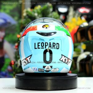 Nón 3/4 KYT Venom Leopard