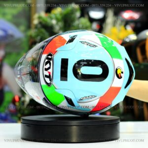 Nón 3/4 KYT Venom Leopard