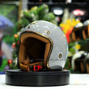 Mũ 3/4 Royal M20 Xám Xi Măng