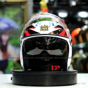 Mũ 3/4 Royal M268 2 Kính Dragon Boy