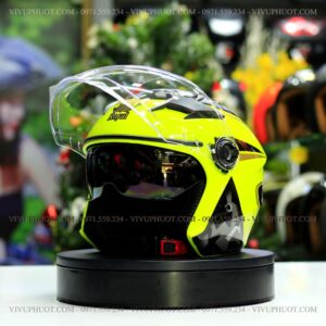 Mũ 3/4 Royal M268 2 Kính Garo