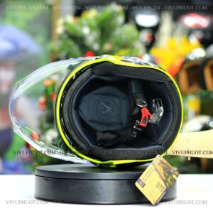 Mũ 3/4 Royal M268 2 Kính Garo