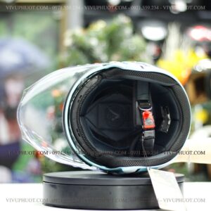 Mũ 3/4 Royal M268 2 Kính Leopard