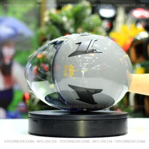 Mũ 3/4 Royal M268 2 Kính Xám Xi măng