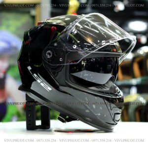 Mũ Fullface LS2 FF800 Storm Đen Bóng