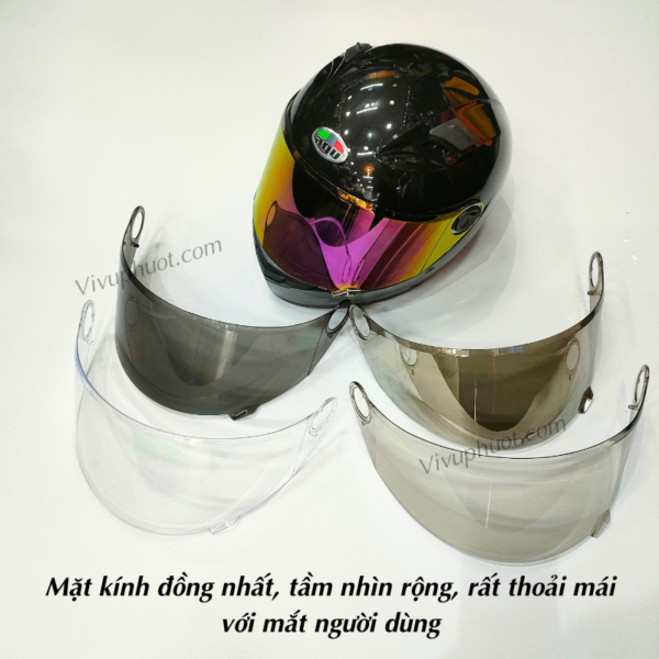 Kính Thay Thế Mũ Bảo Hiểm Royal M136, ASIA MT136