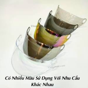 Kính Thay Thế Mũ Bảo Hiểm Royal M136, ASIA MT136