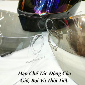 Kính Thay Thế Mũ Bảo Hiểm Royal M136, ASIA MT136