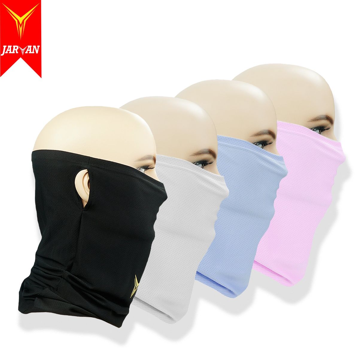 Khăn Đa Năng Cao Cấp Thun Lưới Co Giãn Dạng Ống Có Xỏ Tai Jarvan 3