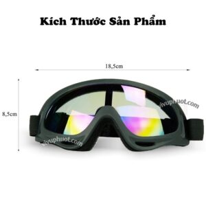 Kính UV X400 Dành Cho Mũ Bảo Hiểm 1/2 và 3/4 Chống Bụi