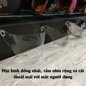 Kính Thay Thế Nón Bảo Hiểm Asia MT168 và Asia MT115